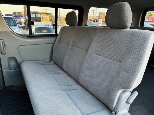 ハイエースバン ロングスーパーGL 保証付 禁煙車 4WD ディーゼル ターボ 純正ナビ TV Bモニター Bluetooth サーキュレーター ETC 外品15AW(31枚目)