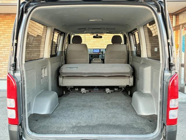 ハイエースバン ロングスーパーGL 保証付 禁煙車 4WD ディーゼル ターボ 純正ナビ TV Bモニター Bluetooth サーキュレーター ETC 外品15AW(34枚目)