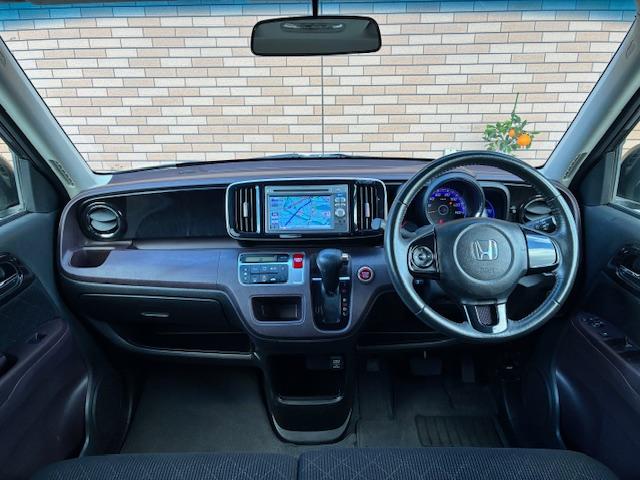 Ｎ－ＯＮＥ プレミアム・Ｌパッケージ　保証付　禁煙車　純正ナビ　Ｂモニター　ＨＩＤヘッドライト　スマートキ―　横滑り防止　純正１４ＡＷ（11枚目）