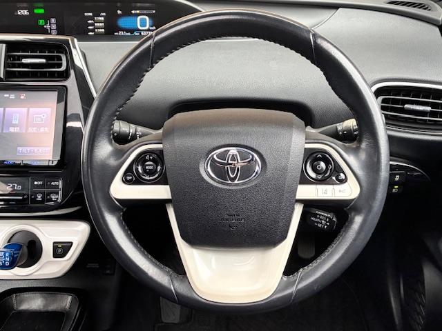 プリウス Aプレミアム 保証付 禁煙車 サンルーフ 黒革 衝突軽減ブレーキ 純正9型ナビ フルセグ Bカメラ Bluetooth BSM 追従型クルコン HUD 電動シート LED スマートキ― Pアシスト 純正ドラレコ(13枚目)