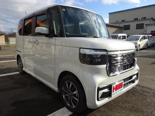 N-BOXカスタム 両側パワースライドドア 9インチナビTV Bluetooth バックカメラ ドライブレコーダー ETC 純正アルミホイール(2枚目)