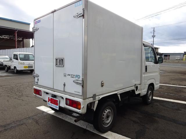 アクティトラック フレッシュデリバリー 保冷車 4WD 5速マニュアル 左側スライドドア リア観音開き 室内チャイム付き ETC 運転席エアバック エアコン パワステ(5枚目)