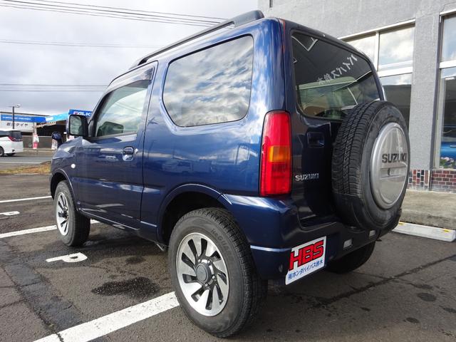 ジムニー XC 4WD オートマ 純正アルミホイール ルーフレール フォグランプ エアコン パワステ パワーウィンドウ 運転席助手席エアバック オーディオレス(5枚目)