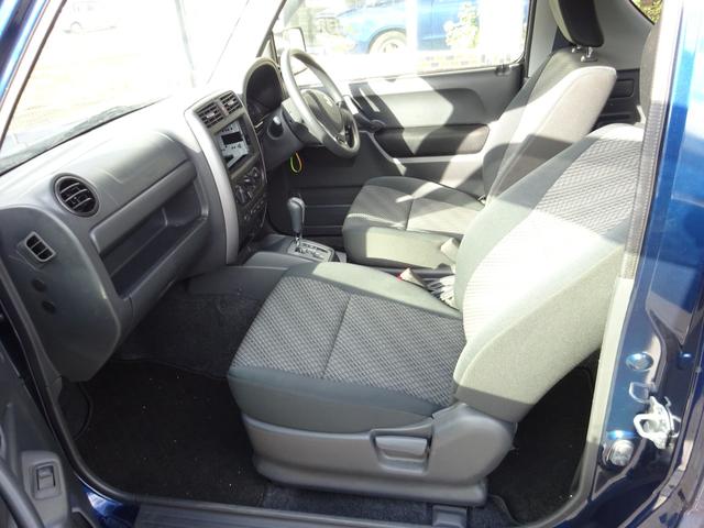 ジムニー XC 4WD オートマ 純正アルミホイール ルーフレール フォグランプ エアコン パワステ パワーウィンドウ 運転席助手席エアバック オーディオレス(9枚目)