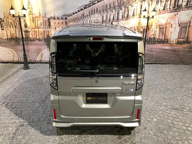 スペーシアカスタム ハイブリッドＸＳターボ　４ＷＤ　全方位モニター付９インチメモリーナビ　スズキセーフティサポート　スズキコネクト対応機　電動パーキングブレーキ　ブレーキホールド　アダプティブクルーズコントロールハイビームアシスト（36枚目）