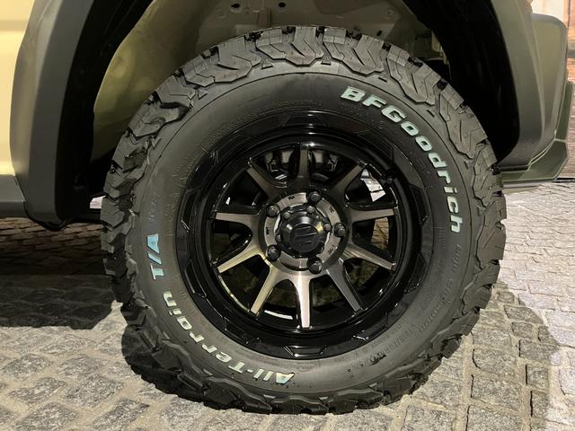 ジムニーシエラ ＪＣ　４型　５ＭＴ　エムズスピードコンプリートカー　ＺＥＵＳフロント・リアバンパーガード　ＺＥＵＳフロントグリル　１６インチ社外ホイール／ホワイトレタータイヤ　リヤパーキングセンサー　シートヒーター（26枚目）