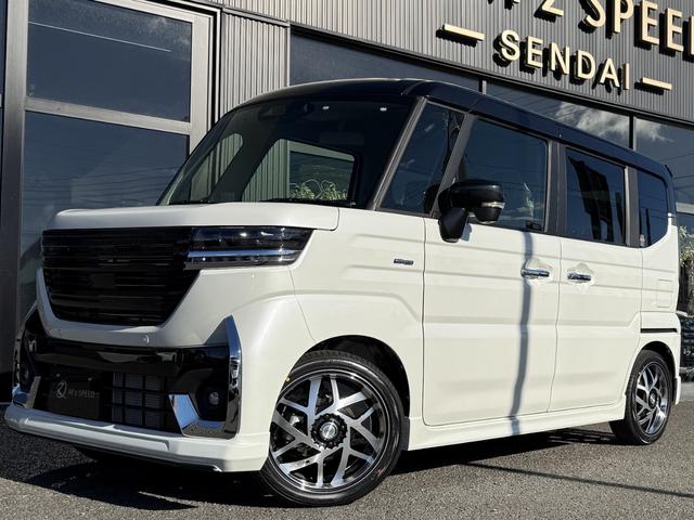 スペーシアカスタム ハイブリッドＸＳターボ　４ＷＤ　エムズスピードエアロＶｅｒコンプリートカー　全方位モニター付９インチメモリーナビ　届出済未使用車　ＺＥＳＵエアロＦ・Ｒ　１６インチＪカラットホイール　両側電動スライドドア　スズキコネクト対応（20枚目）