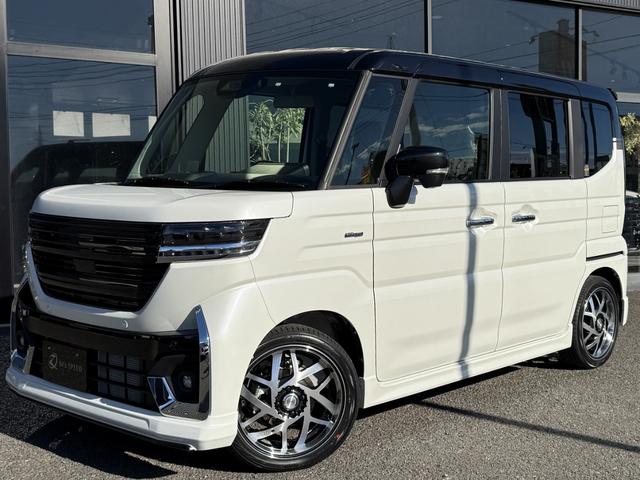スペーシアカスタム ハイブリッドＸＳターボ　４ＷＤ　エムズスピードエアロＶｅｒコンプリートカー　全方位モニター付９インチメモリーナビ　届出済未使用車　ＺＥＳＵエアロＦ・Ｒ　１６インチＪカラットホイール　両側電動スライドドア　スズキコネクト対応（21枚目）