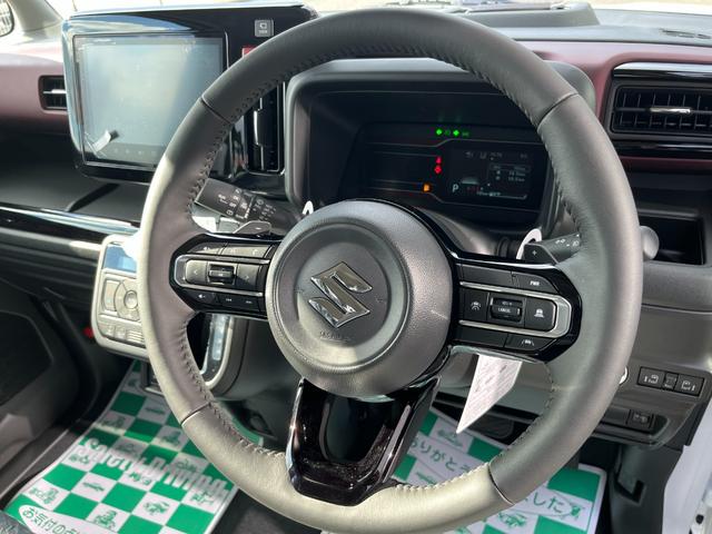 スペーシアカスタム ハイブリッドＸＳターボ　４ＷＤ　エムズスピードエアロＶｅｒコンプリートカー　全方位モニター付９インチメモリーナビ　届出済未使用車　ＺＥＳＵエアロＦ・Ｒ　１６インチＪカラットホイール　両側電動スライドドア　スズキコネクト対応（45枚目）