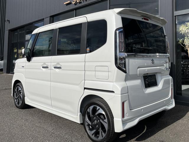 スペーシアカスタム ハイブリッドＸＳターボ　４ＷＤ　全方位モニター付９インチメモリーナビ　スズキセーフティサポート　スズキコネクト対応機　電動パーキングブレーキ　ブレーキホールド　アダプティブクルーズコントロールハイビームアシスト（35枚目）
