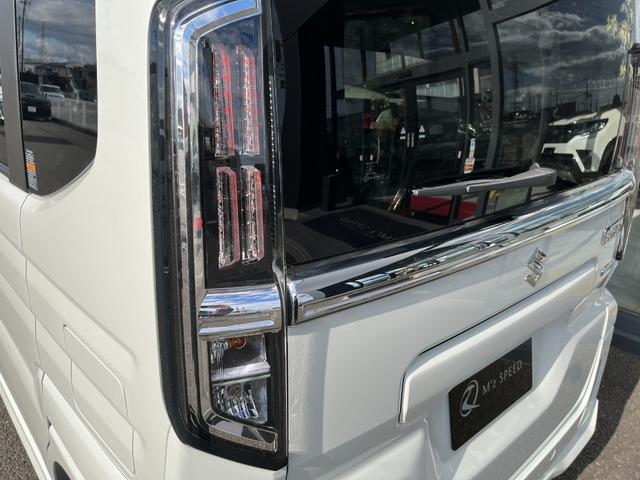 スペーシアカスタム ハイブリッドＸＳターボ　４ＷＤ　全方位モニター付９インチメモリーナビ　スズキセーフティサポート　スズキコネクト対応機　電動パーキングブレーキ　ブレーキホールド　アダプティブクルーズコントロールハイビームアシスト（40枚目）