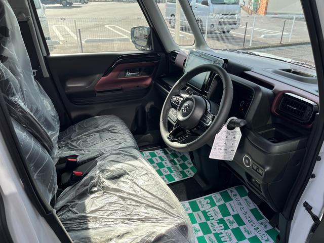 スペーシアカスタム ハイブリッドＸＳターボ　４ＷＤ　全方位モニター付９インチメモリーナビ　スズキセーフティサポート　スズキコネクト対応機　電動パーキングブレーキ　ブレーキホールド　アダプティブクルーズコントロールハイビームアシスト（48枚目）