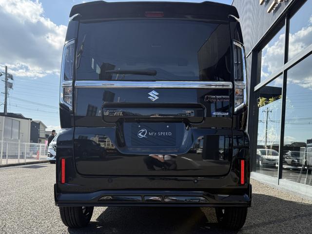 スペーシアカスタム ハイブリッドXSターボ エムズスピードエアロVerコンプリートカー 全方位モニター付9インチメモリーナビ 届出済未使用車 ZESUエアロF・R 16インチJカラットホイール 両側電動スライドドア スズキコネクト対応(31枚目)