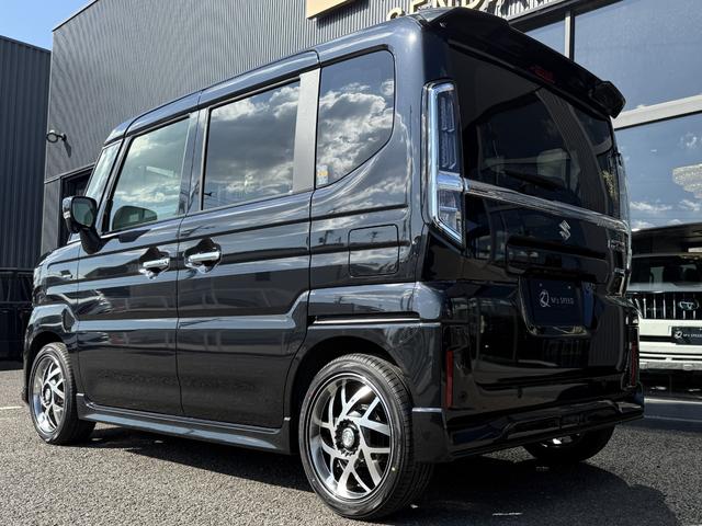 スペーシアカスタム ハイブリッドXSターボ エムズスピードエアロVerコンプリートカー 全方位モニター付9インチメモリーナビ 届出済未使用車 ZESUエアロF・R 16インチJカラットホイール 両側電動スライドドア スズキコネクト対応(36枚目)
