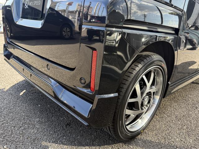 スペーシアカスタム ハイブリッドXSターボ エムズスピードエアロVerコンプリートカー 全方位モニター付9インチメモリーナビ 届出済未使用車 ZESUエアロF・R 16インチJカラットホイール 両側電動スライドドア スズキコネクト対応(38枚目)