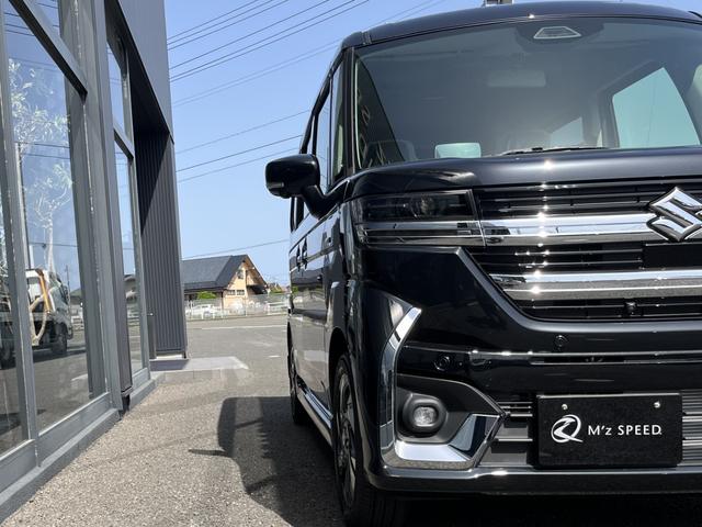 スペーシアカスタム ハイブリッドＸＳターボ　全方位モニター付９インチメモリーナビ　スズキセーフティサポート　ズキコネクト対応機　電動パーキングブレーキ　ブレーキホールド　アダプティブクルーズコントロールハイビームアシスト（23枚目）