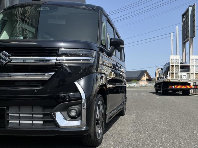 スペーシアカスタム ハイブリッドＸＳターボ　全方位モニター付９インチメモリーナビ　スズキセーフティサポート　ズキコネクト対応機　電動パーキングブレーキ　ブレーキホールド　アダプティブクルーズコントロールハイビームアシスト（24枚目）