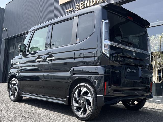 スペーシアカスタム ハイブリッドＸＳターボ　全方位モニター付９インチメモリーナビ　スズキセーフティサポート　ズキコネクト対応機　電動パーキングブレーキ　ブレーキホールド　アダプティブクルーズコントロールハイビームアシスト（37枚目）