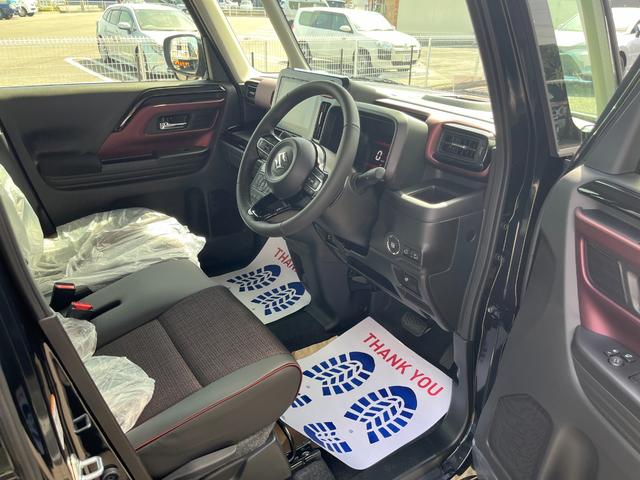 スペーシアカスタム ハイブリッドＸＳターボ　全方位モニター付９インチメモリーナビ　スズキセーフティサポート　ズキコネクト対応機　電動パーキングブレーキ　ブレーキホールド　アダプティブクルーズコントロールハイビームアシスト（45枚目）