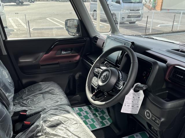 スペーシアカスタム ハイブリッドＸＳターボ　全方位モニター付９インチメモリーナビ　スズキセーフティサポート　ズキコネクト対応機　電動パーキングブレーキ　ブレーキホールド　アダプティブクルーズコントロールハイビームアシスト（47枚目）