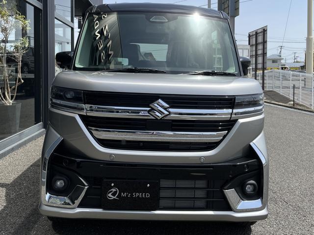 スペーシアカスタム ハイブリッドXSターボ 全方位モニター付9インチメモリーナビ スズキセーフティサポート スズキコネクト対応機 電動パーキングブレーキ ブレーキホールド アダプティブクルーズコントロール ハイビームアシスト(22枚目)