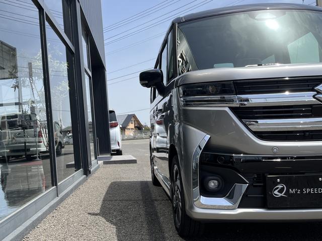 スペーシアカスタム ハイブリッドXSターボ 全方位モニター付9インチメモリーナビ スズキセーフティサポート スズキコネクト対応機 電動パーキングブレーキ ブレーキホールド アダプティブクルーズコントロール ハイビームアシスト(23枚目)