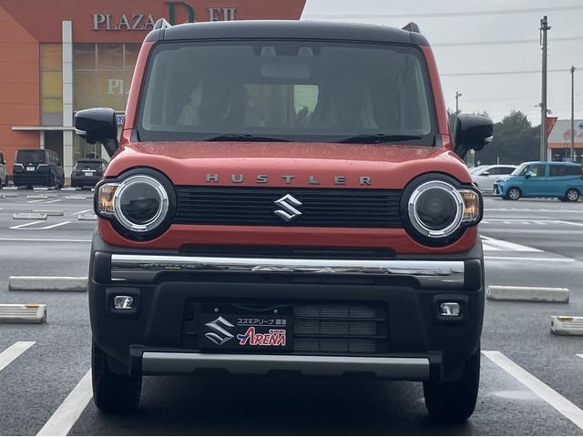 ハスラー タフワイルドターボ 全方位モニター付メモリーナビ スズキコネクト通信機 スズキセーフティサポート デュアルカメラブレーキサポート アダプティブクルーズコントロール 車線逸脱抑制機能 ハイビームアシスト(12枚目)