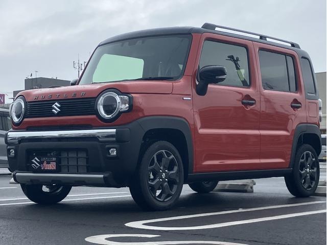 ハスラー タフワイルドターボ 全方位モニター付メモリーナビ スズキコネクト通信機 スズキセーフティサポート デュアルカメラブレーキサポート アダプティブクルーズコントロール 車線逸脱抑制機能 ハイビームアシスト(16枚目)