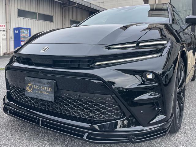 クラウンスポーツ Z エムズスピードエアロVer 内装黒 パノラマルーフ パノラミックビューモニター トヨタチームメイト デジタルインナーミラー 寒冷地 デジタルキー ZEUSフロント・リアハーフスポイラー(17枚目)