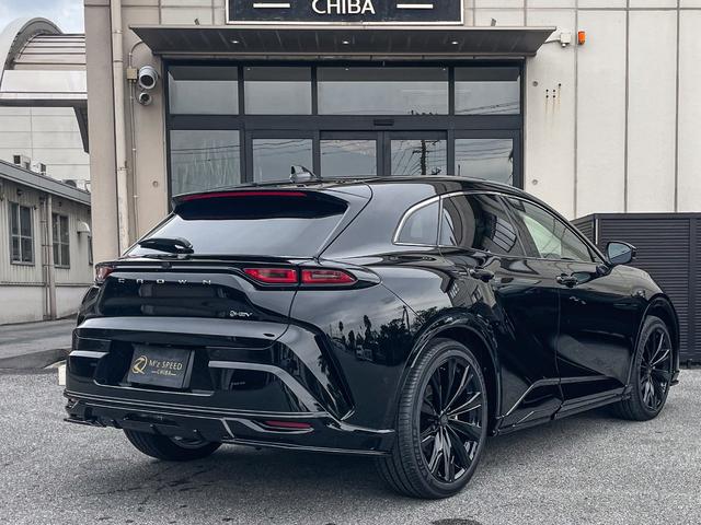 クラウンスポーツ Z エムズスピードエアロVer 内装黒 パノラマルーフ パノラミックビューモニター トヨタチームメイト デジタルインナーミラー 寒冷地 デジタルキー ZEUSフロント・リアハーフスポイラー(31枚目)