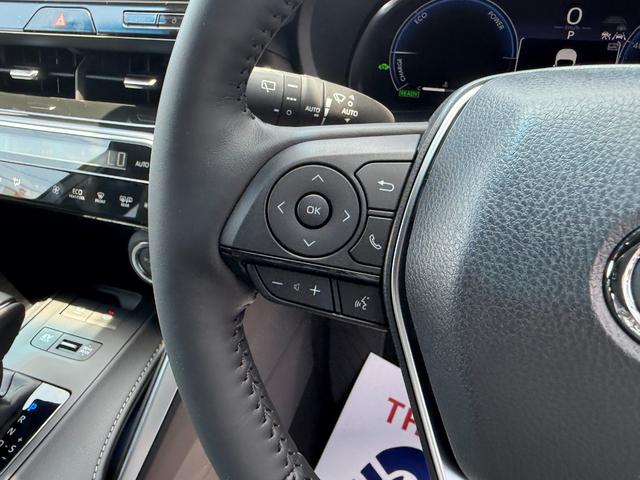 ハリアーハイブリッド Z レザーパッケージ・ナイトシェード 4WD E-Four 特別仕様車 調光式パノラマルーフ パノラミックビューモニター デジタルインナーミラー ブラインドスポットモニター クルーズコントロール ハンズフリーバックドア 寒冷地仕様(46枚目)