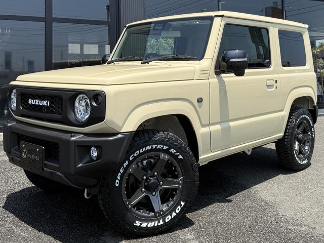 ジムニー XC 4型 リヤパーキングセンサー オリジナルカスタム 16インチ特注カラーホイール ホワイトレタータイヤ 社外フロントグリル LEDウィンカー LEDヘッドランプ クルーズコントロール シートヒーター(15枚目)