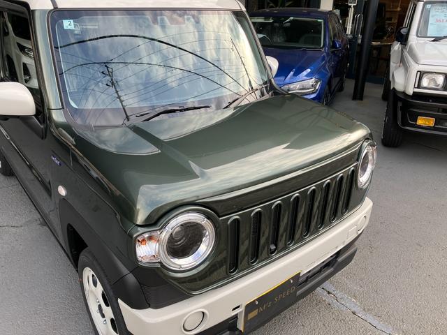 ハスラー ハイブリッドG 2WD DAMD CARABINA カラビナ DAMDフェイスチェンジキット(ボンネットフード・ガーニッシュ/フロントグリル/フロントバンパー)全方位モニター スズキコネクト通信機 シートヒーター(5枚目)