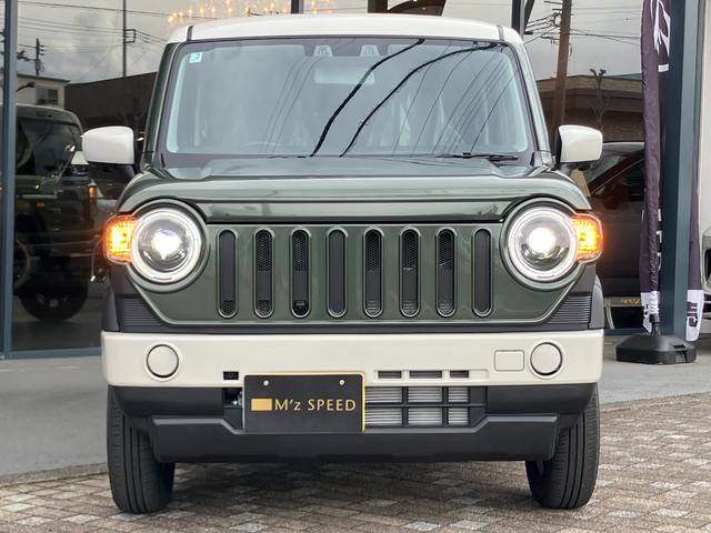 ハスラー ハイブリッドG 2WD DAMD CARABINA カラビナ DAMDフェイスチェンジキット(ボンネットフード・ガーニッシュ/フロントグリル/フロントバンパー)全方位モニター スズキコネクト通信機 シートヒーター(13枚目)