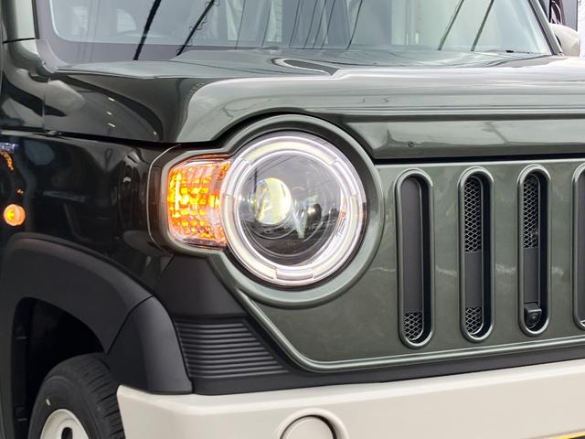 ハスラー ハイブリッドG 2WD DAMD CARABINA カラビナ DAMDフェイスチェンジキット(ボンネットフード・ガーニッシュ/フロントグリル/フロントバンパー)全方位モニター スズキコネクト通信機 シートヒーター(14枚目)