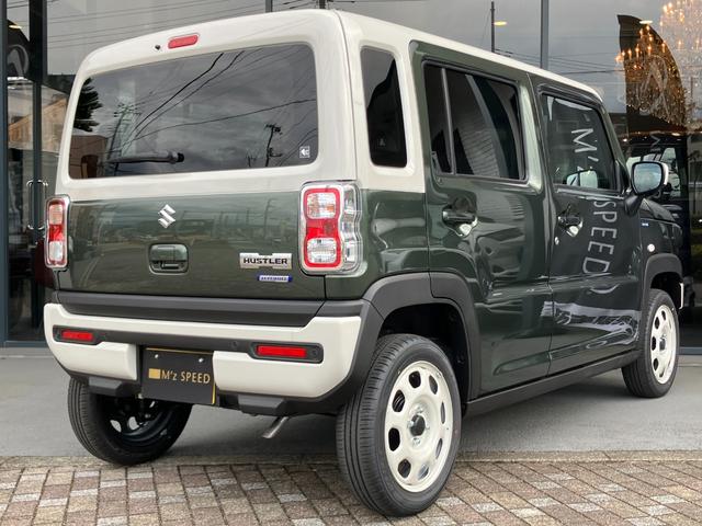 ハスラー ハイブリッドG 2WD DAMD CARABINA カラビナ DAMDフェイスチェンジキット(ボンネットフード・ガーニッシュ/フロントグリル/フロントバンパー)全方位モニター スズキコネクト通信機 シートヒーター(19枚目)