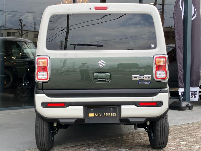 ハスラー ハイブリッドG 2WD DAMD CARABINA カラビナ DAMDフェイスチェンジキット(ボンネットフード・ガーニッシュ/フロントグリル/フロントバンパー)全方位モニター スズキコネクト通信機 シートヒーター(21枚目)