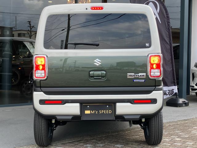 ハスラー ハイブリッドG 2WD DAMD CARABINA カラビナ DAMDフェイスチェンジキット(ボンネットフード・ガーニッシュ/フロントグリル/フロントバンパー)全方位モニター スズキコネクト通信機 シートヒーター(22枚目)