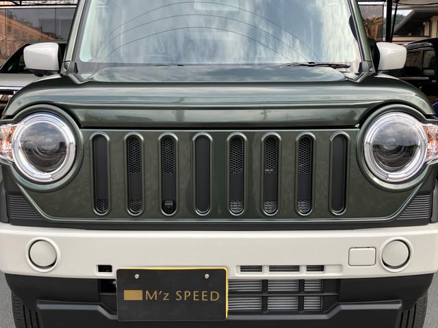 ハスラー ハイブリッドG 2WD DAMD CARABINA カラビナ DAMDフェイスチェンジキット(ボンネットフード・ガーニッシュ/フロントグリル/フロントバンパー)全方位モニター スズキコネクト通信機 シートヒーター(25枚目)