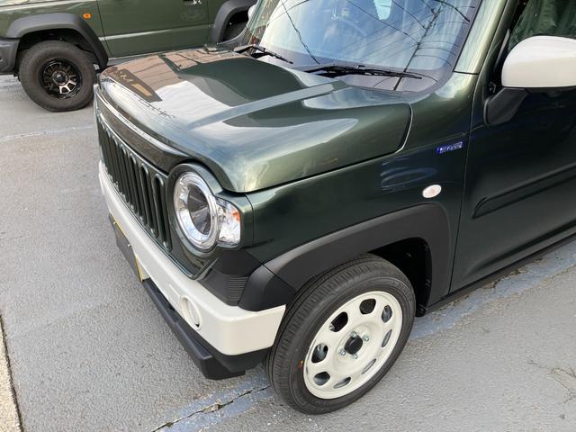 ハスラー ハイブリッドG 2WD DAMD CARABINA カラビナ DAMDフェイスチェンジキット(ボンネットフード・ガーニッシュ/フロントグリル/フロントバンパー)全方位モニター スズキコネクト通信機 シートヒーター(28枚目)