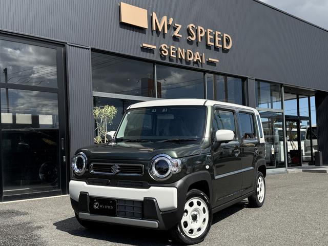 ハスラー ハイブリッドＧ　全方位モニター付９メモリーナビ　スズキコネクト通信機　スズキセーフティサポート　デュアルカメラブレーキサポート　ハイビームアシスト　車線逸脱警告　アダプティブクルーズコントロール（9枚目）