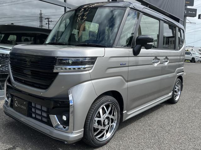 スペーシアカスタム ハイブリッドＸＳターボ　エムズスピードエアロＶｅｒコンプリートカー　全方位モニター付９インチメモリーナビ　届出済未使用車　ＺＥＳＵエアロＦ・Ｒ　１６インチＪカラットホイール　両側電動スライドドア　スズキコネクト対応（28枚目）