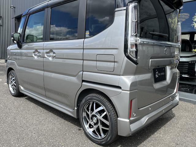 スペーシアカスタム ハイブリッドＸＳターボ　エムズスピードエアロＶｅｒコンプリートカー　全方位モニター付９インチメモリーナビ　届出済未使用車　ＺＥＳＵエアロＦ・Ｒ　１６インチＪカラットホイール　両側電動スライドドア　スズキコネクト対応（30枚目）