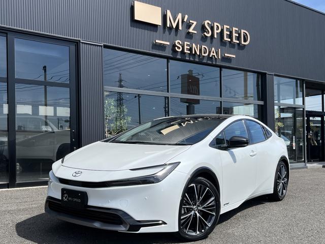 プリウス Ｚ　４ＷＤ　Ｅ－Ｆｏｕｒ　パノラマルーフ　パノラミックビューモニター　デジタルインナーミラー　前後方録画機能　トヨタチームメイトアドバンストパーク　ブラインドスポットモニター　寒冷地仕様（11枚目）