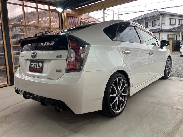 プリウス Ｓツーリングセレクション・Ｇ’ｓ　トヨタ純正ナビ＆フルセグＴＶ　ミラーリング機能　バックカメラ　Ｇ’ｓフルエアロ　ＥＴＣ　スマートキー　シャークアンテナ　オートライト（8枚目）