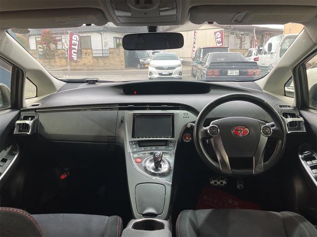 プリウス Ｓツーリングセレクション・Ｇ’ｓ　トヨタ純正ナビ＆フルセグＴＶ　ミラーリング機能　バックカメラ　Ｇ’ｓフルエアロ　ＥＴＣ　スマートキー　シャークアンテナ　オートライト（25枚目）