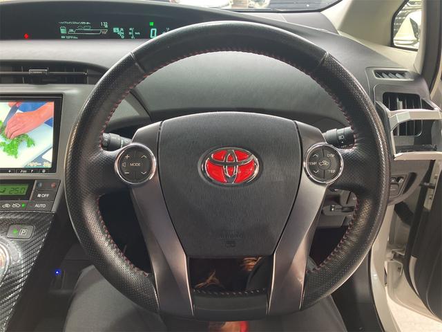 プリウス Ｓツーリングセレクション・Ｇ’ｓ　トヨタ純正ナビ＆フルセグＴＶ　ミラーリング機能　バックカメラ　Ｇ’ｓフルエアロ　ＥＴＣ　スマートキー　シャークアンテナ　オートライト（36枚目）