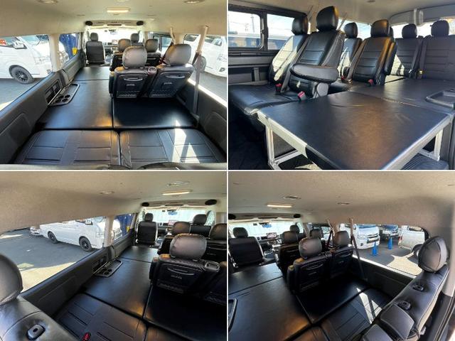 ハイエースワゴン ＧＬ　ワンオーナー　　４ＷＤ寒冷地仕様　ベッドキット　ＢＩＧＸ１１インチナビ＆後席モニター　ＨＤＭＩミラーリング　スピーカー増設　全周囲カメラ　パワースライドドア　ＬＥＤヘッドライト　デジタルインナーミラー（7枚目）