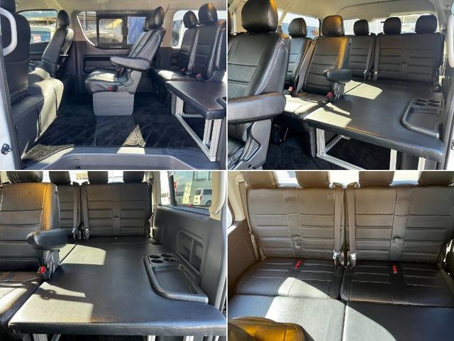 ハイエースワゴン ＧＬ　ワンオーナー　　４ＷＤ寒冷地仕様　ベッドキット　ＢＩＧＸ１１インチナビ＆後席モニター　ＨＤＭＩミラーリング　スピーカー増設　全周囲カメラ　パワースライドドア　ＬＥＤヘッドライト　デジタルインナーミラー（9枚目）