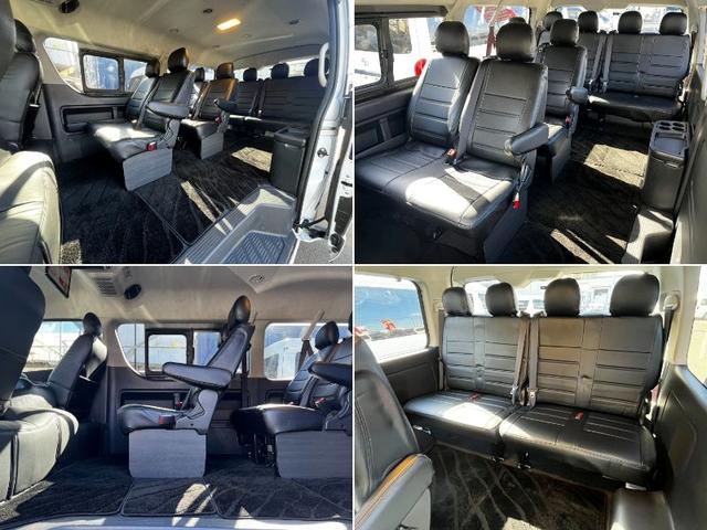 ハイエースワゴン ＧＬ　ワンオーナー　　４ＷＤ寒冷地仕様　ベッドキット　ＢＩＧＸ１１インチナビ＆後席モニター　ＨＤＭＩミラーリング　スピーカー増設　全周囲カメラ　パワースライドドア　ＬＥＤヘッドライト　デジタルインナーミラー（11枚目）